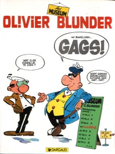 Olivier Blunder 39 - Het museum, Softcover (Dargaud)