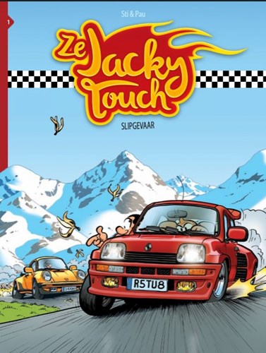 Ze Jacky Touch 1 - Slipgevaar, Softcover (Strip2000)