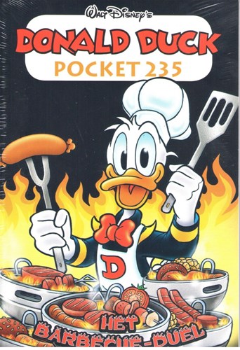 Donald Duck - Pocket 3e reeks 235 - Het barbecue duel, Softcover (Sanoma)