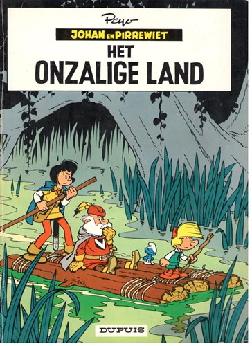 Johan en Pirrewiet 12 - Het onzalige land, Softcover, Eerste druk (1964) (Dupuis)