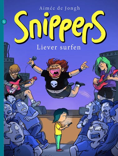 Snippers 5 - Liever surfen, Softcover (Strip2000)