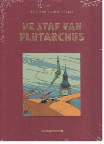 Blake en Mortimer 23 - De staf van Plutarchus , Luxe, Eerste druk (2014), Blake en Mortimer - Linnen hardcover (Blake en Mortimer SA)