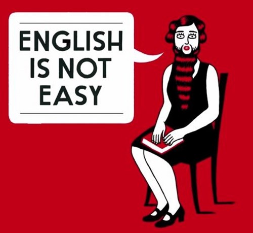 Luci Gutiérrez  - English is not easy, Softcover, Eerste druk (2014) (Scratch)