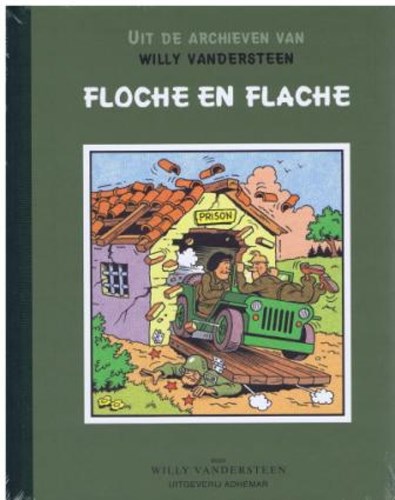 Uit de archieven van Willy Vandersteen 19 - Floche en Flache, Hc+linnen rug (Adhemar)