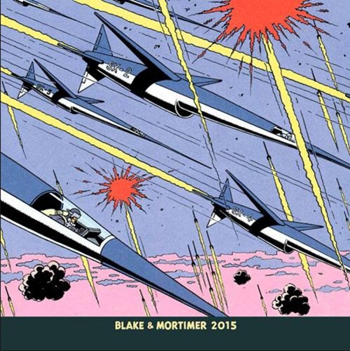 Blake en Mortimer - Kalenders/agenda's  - Kalender Blake en Mortimer 2015, Kalender (Dargaud)