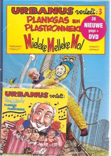 Urbanus - Vertelt 3 - Plankgas en Plastronneke Miele Melleke Mol + DvD, Softcover (Standaard Uitgeverij)