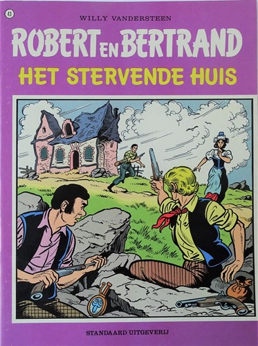 Robert en Bertrand 43 - Het stervende huis, Softcover (Standaard Uitgeverij)