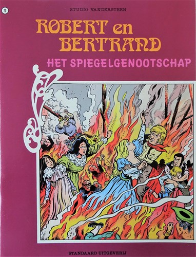 Robert en Bertrand 71 - Het spiegelgenootschap, Softcover (Standaard Uitgeverij)