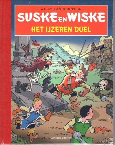 Suske en Wiske 321 - Het ijzeren duel, Hc+linnen rug, Vierkleurenreeks - Luxe (Standaard Uitgeverij)