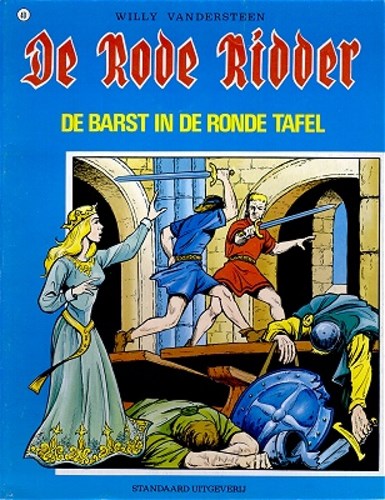 Rode Ridder, de 40 - De barst in de ronde tafel, Softcover, Rode Ridder - Ongekleurd reeks (Standaard Uitgeverij)