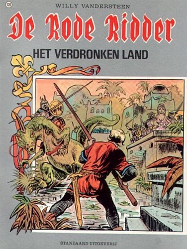 Rode Ridder, de 120 - Het verdronken land, Softcover, Eerste druk (1987), Rode Ridder, de - Gekleurde reeks (Standaard Uitgeverij)