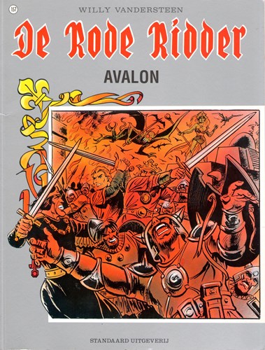 Rode Ridder, de 157 - Avalon, Softcover, Eerste druk (1996), Rode Ridder - Gekleurde reeks (Standaard Uitgeverij)