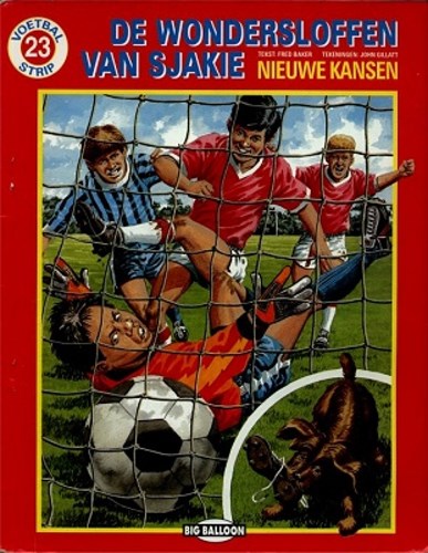 Wondersloffen van Sjakie, de 23 - Nieuwe kansen, Softcover, Eerste druk (1995) (Big Balloon)