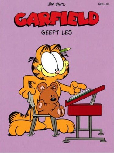 Garfield - Albums 114 - Geeft les, Softcover (Loeb)