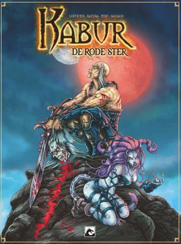 Kabur  - De rode ster, Hardcover (Dark Dragon Books)