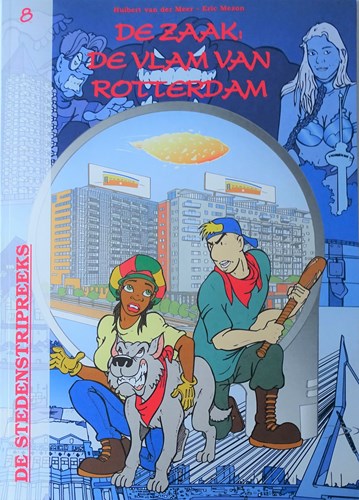 Stedenstripreeks 8 - De zaak: De vlam van Rotterdam, Softcover (Concept)