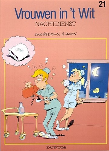 Vrouwen in 't wit 21 - Nachtdienst, Softcover (Dupuis)