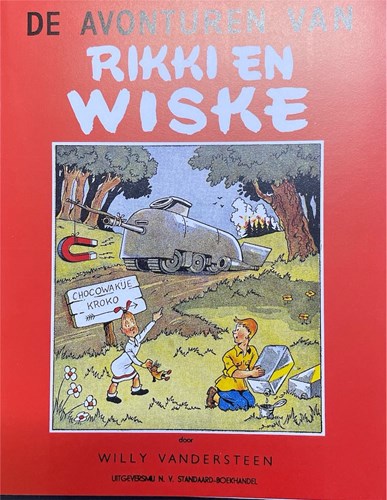 Suske en Wiske - Gelegenheidsuitgave 1 - De avonturen van Rikki en Wiske, Softcover, Suske en Wiske - Rikki en Wiske (VAN DER MEER/VERMEIRRE)