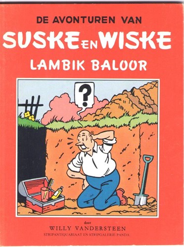 Suske en Wiske - Jubileum  - Lambik Baloor, Softcover (Panda)