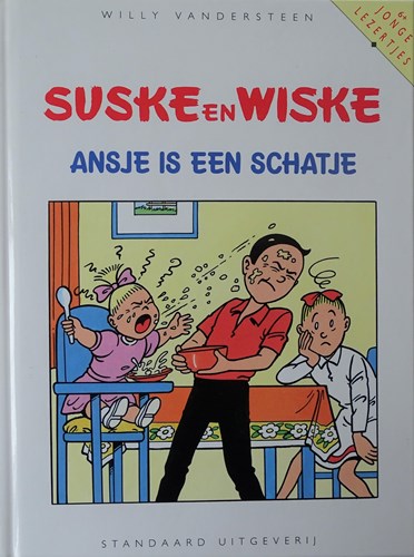 Suske en Wiske - 6+ Jonge Lezertjes 5 - Ansje is een schatje, Hardcover (Standaard Uitgeverij)