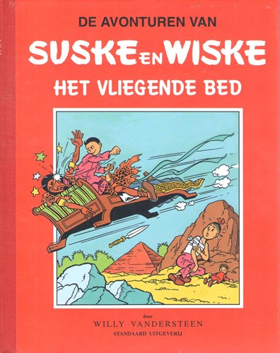 Suske en Wiske - Klassiek Rode reeks - Ongekleurd 39 - Het vliegende bed, Hardcover (Standaard Uitgeverij)