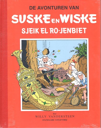 Suske en Wiske - Klassiek Rode reeks - Ongekleurd 52 - Sjeik El Ro-Jenbiet, Hardcover (Standaard Uitgeverij)