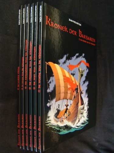 Kroniek der Barbaren pakket - Kroniek der Barbaren 1 t/m 6 gesigneerd!, HC+Gesigneerd (SAGA Uitgeverij)