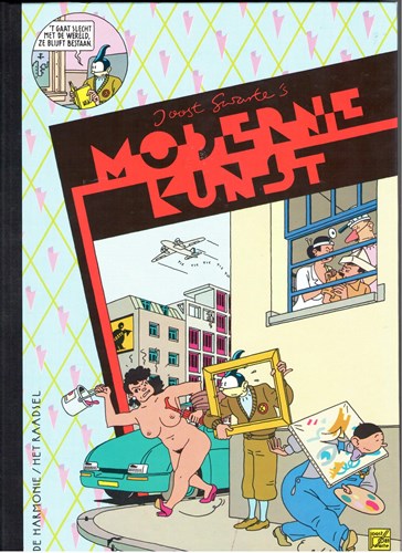 Joost Swarte - Collectie  - Moderne kunst, HC+Linnen rug, Swarte, Joost - Strips (Harmonie, de)