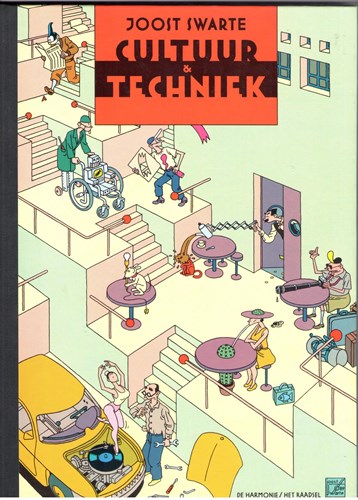 Joost Swarte - Collectie  - Cultuur en techniek, Hardcover, Swarte, Joost - Strips (Harmonie, de)