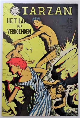 Tarzan - ATH 29 - Het land der verdoemden, Softcover, Eerste druk (1957) (A.T.H.)