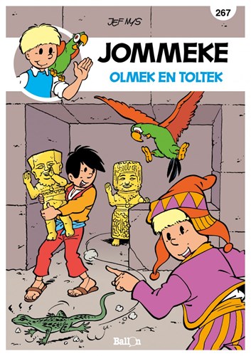 Jommeke 267 - Olmek en Toltek, Softcover, Jommeke - Relook (Ballon)