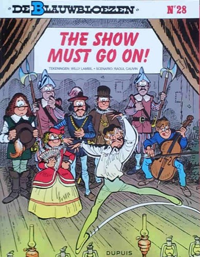 Blauwbloezen, de 28 - The show must go on!, Softcover, Blauwbloezen - Dupuis (Dupuis)