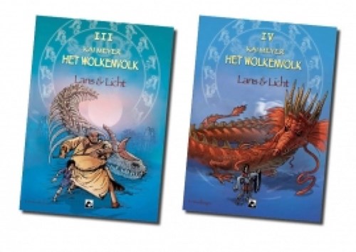 Wolkenvolk, het 3+4 - Lans en licht, Drakenkerkhof + Hemelbergen , Hardcover (Dark Dragon Books)