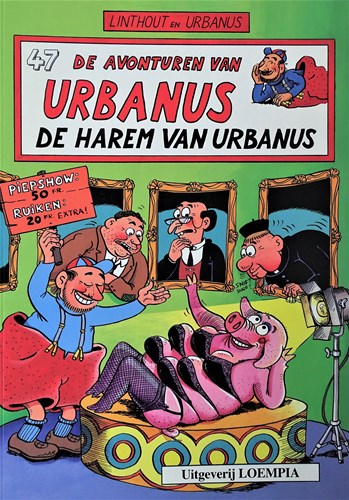 Urbanus 47 - De harem van Urbanus, Softcover, Eerste druk (1994) (Loempia)