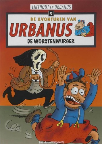 Urbanus 75 - De worstenwurger, Softcover, Urbanus - Gekleurd reeks (Standaard Uitgeverij)