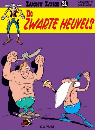 Lucky Luke - Dupuis 21 - De Zwarte Heuvels, Softcover (Dupuis)
