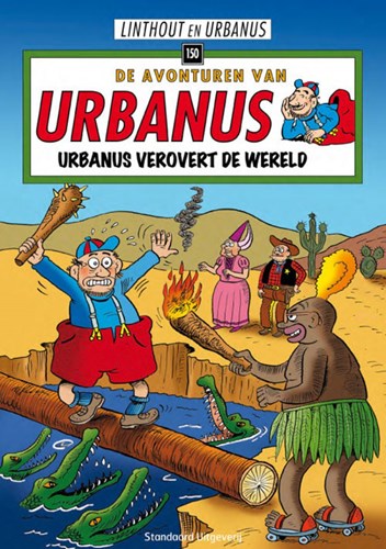 Urbanus 150 - Urbanus verovert de wereld , Softcover (Standaard Uitgeverij)