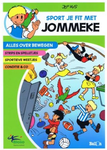 Jommeke - Spelletjesboeken  - Sport je fit met, Softcover (Ballon)