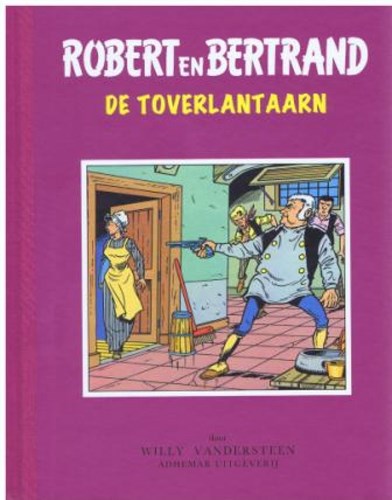 Robert en Bertrand 7 - De toverlantaarn, Hc+linnen rug, Robert en Bertrand - Adhemar uitgaven (Adhemar)