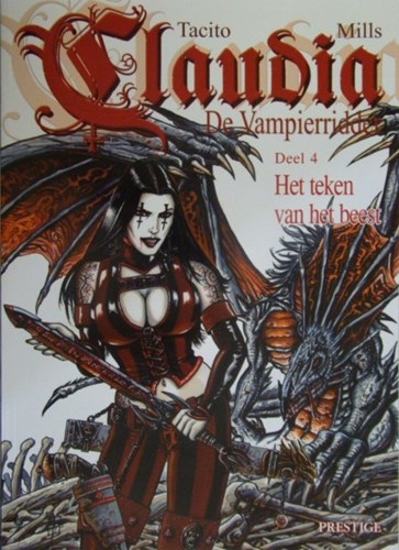 Claudia de Vampierridder 4 - Het teken van het beest, Softcover (Prestige)