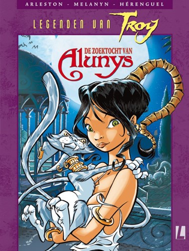 Legenden van Troy  4 - De Zoektocht van Alunys, Hardcover (Uitgeverij L)