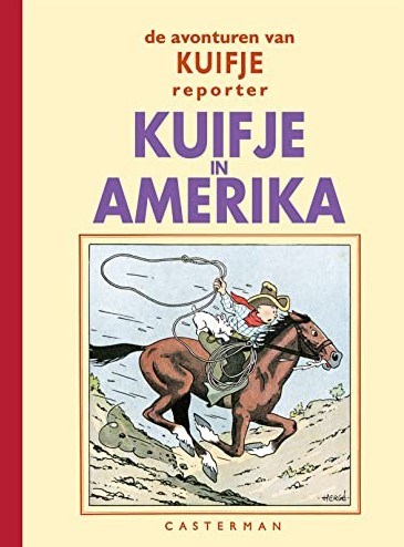 Kuifje 2 - Kuifje in Amerika, Hardcover A5, Kuifje - Facsimile zwart/wit A5 (Casterman)