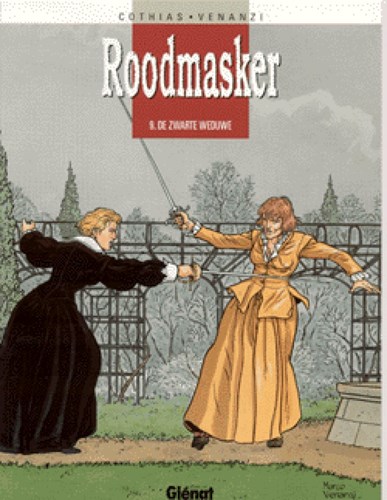 Roodmasker 9 - De zwarte weduwe, Softcover (Glénat)