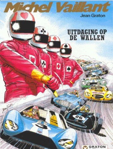 Michel Vaillant 50 - Uitdaging op de wallen, Softcover, Eerste druk (1988) (Graton editeur)