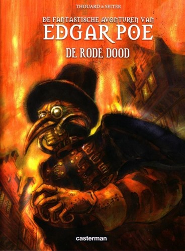 Edgar Poe, fantastische avonturen 3 - De rode dood, Softcover (Casterman)