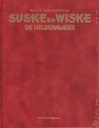 Suske en Wiske 338 - De heldenmaker, Luxe/Velours, Eerste druk (2017), Vierkleurenreeks - Luxe velours (Standaard Uitgeverij)