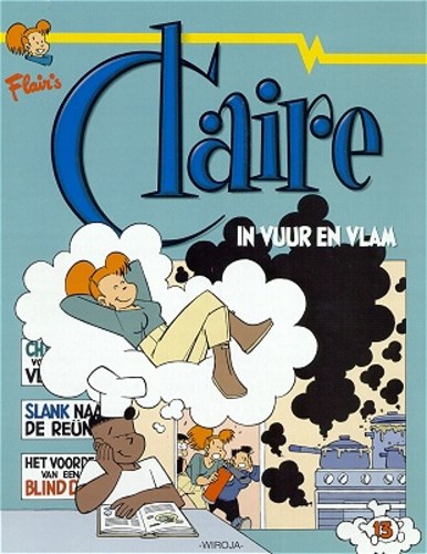 Claire 13 - In vuur en vlam, Softcover (Divo)