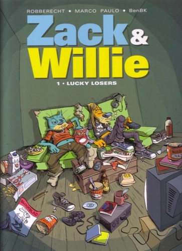 Zack & Willie 1 - Lucky losers, Softcover (12 bis)