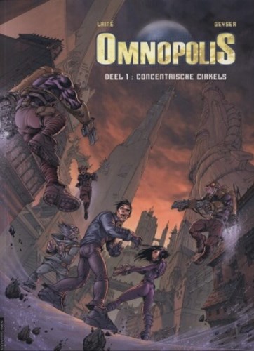 Collectie Luna 1 / Omnopolis 1 - Concentrische cirkels, Softcover (SAGA Uitgeverij)