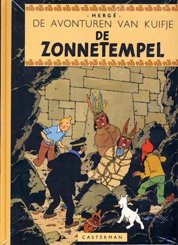 Kuifje 13 - De zonnetempel, Hc+linnen rug, Kuifje - Facsimile kleur (Casterman)